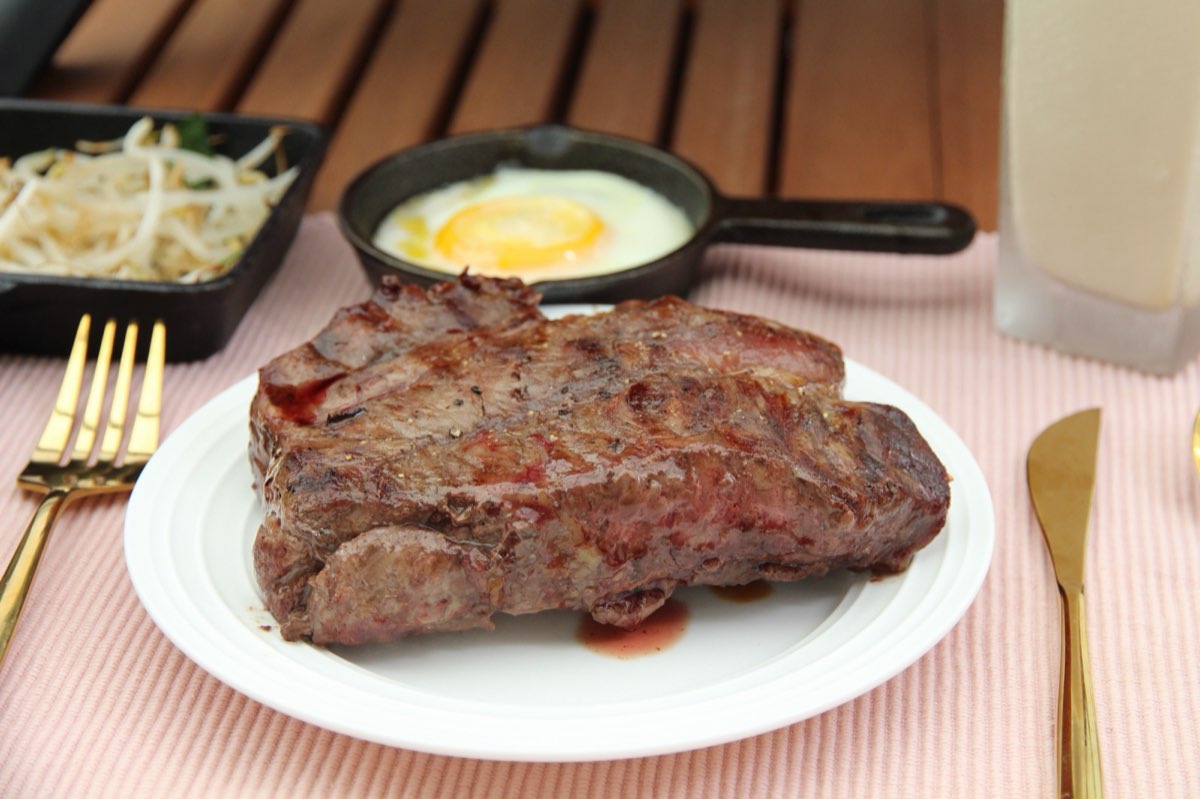 團隊料理：厚切牛排